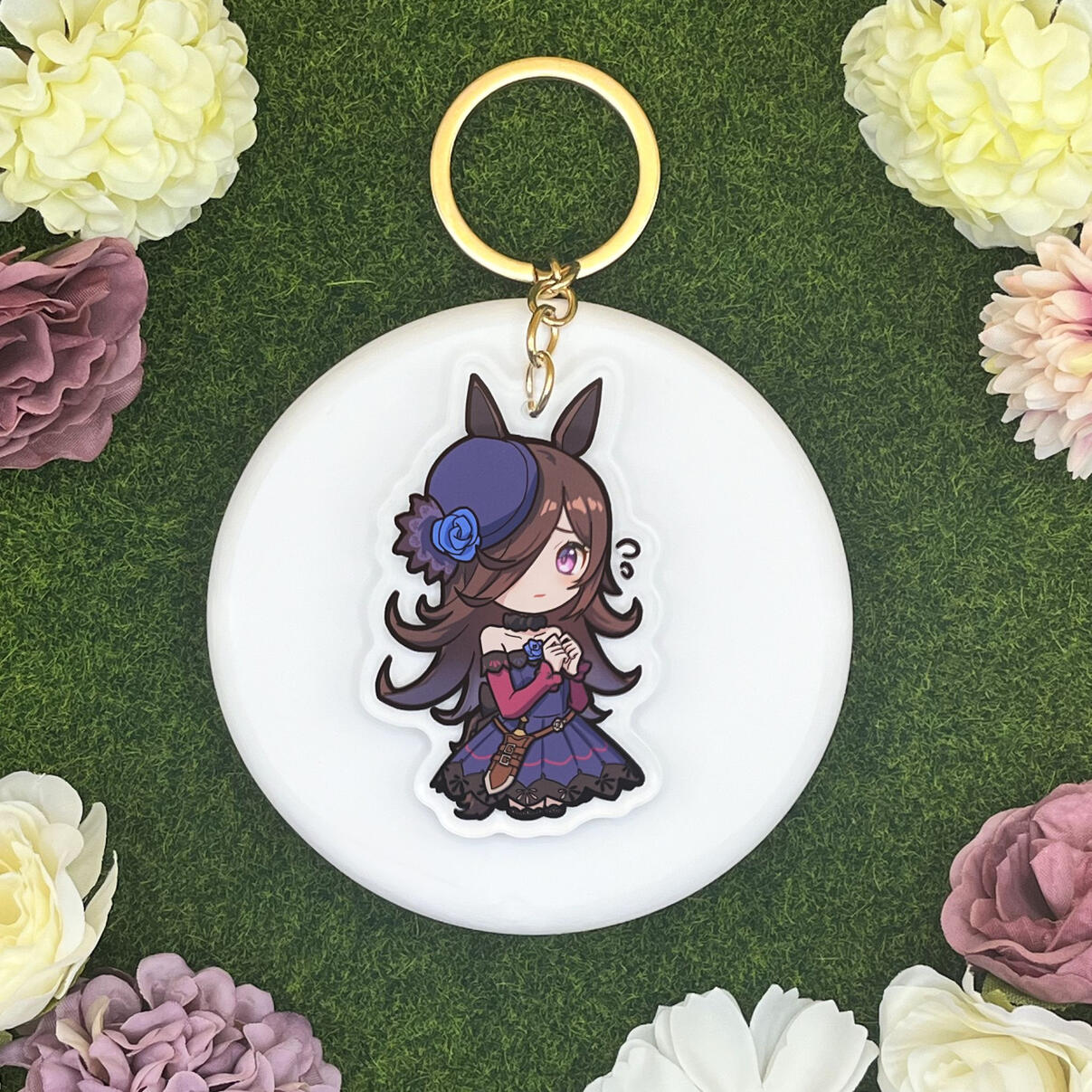 Rice Shower Keychain