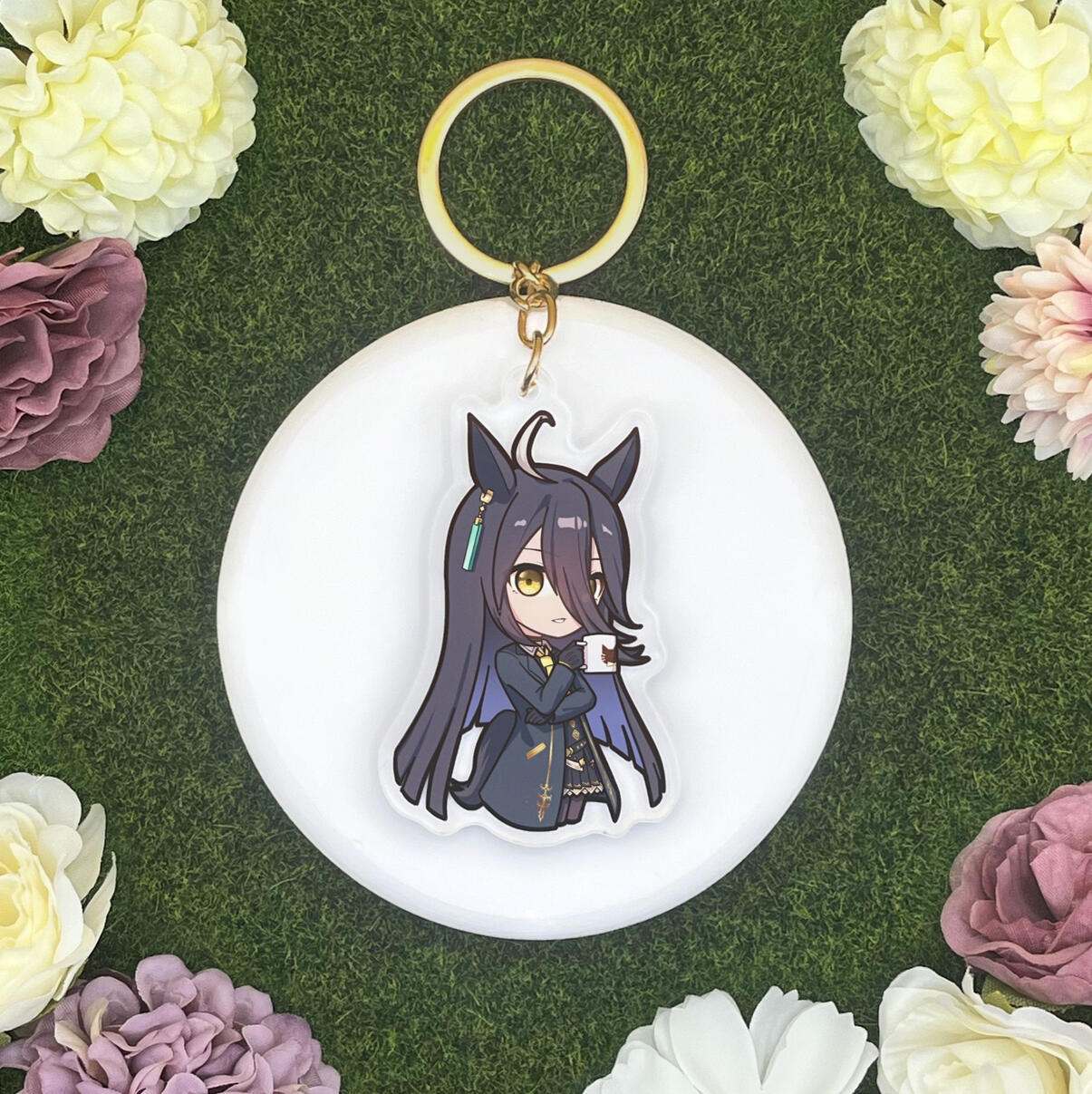 Manhattan Cafe Keychain