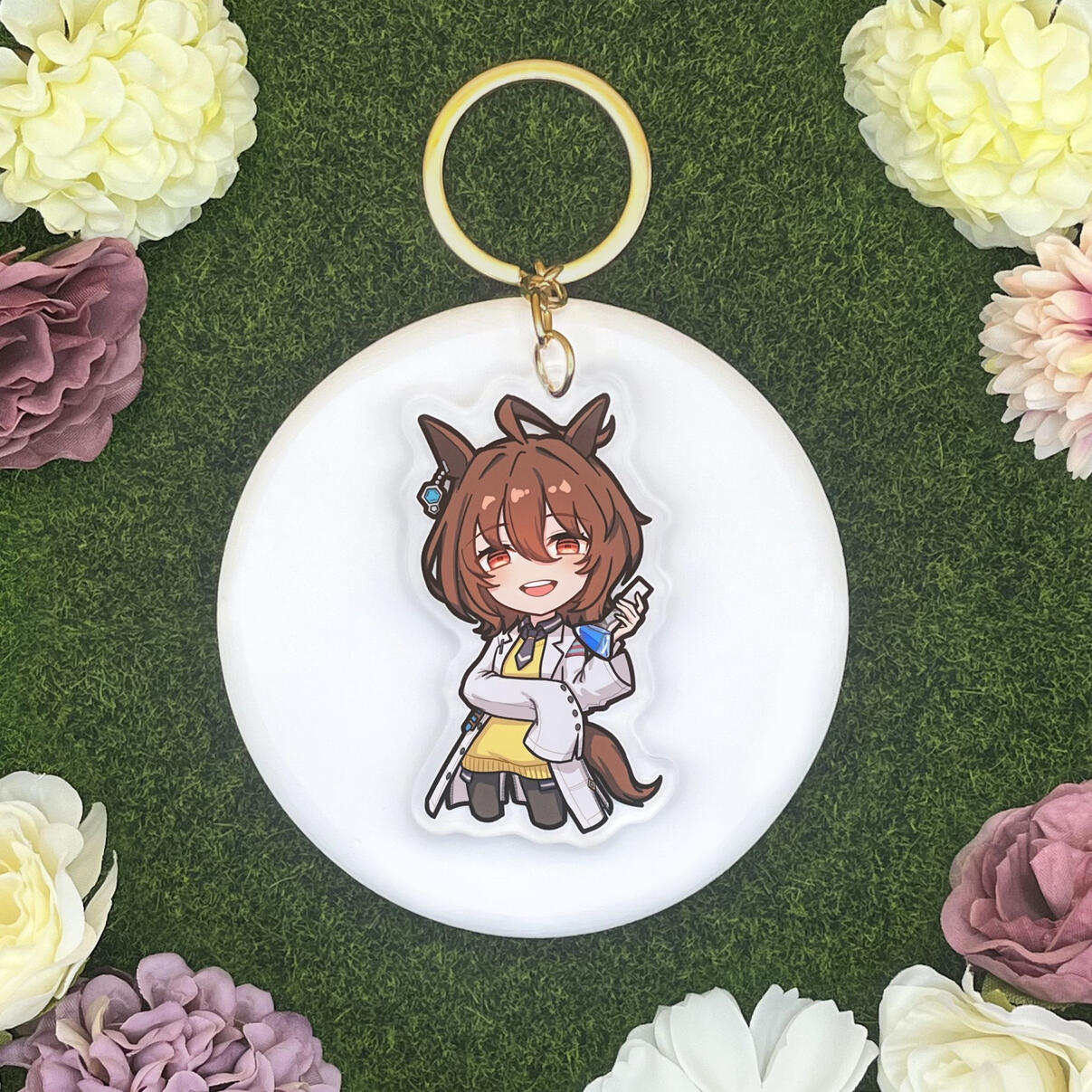 Agnes Tachyon Keychain